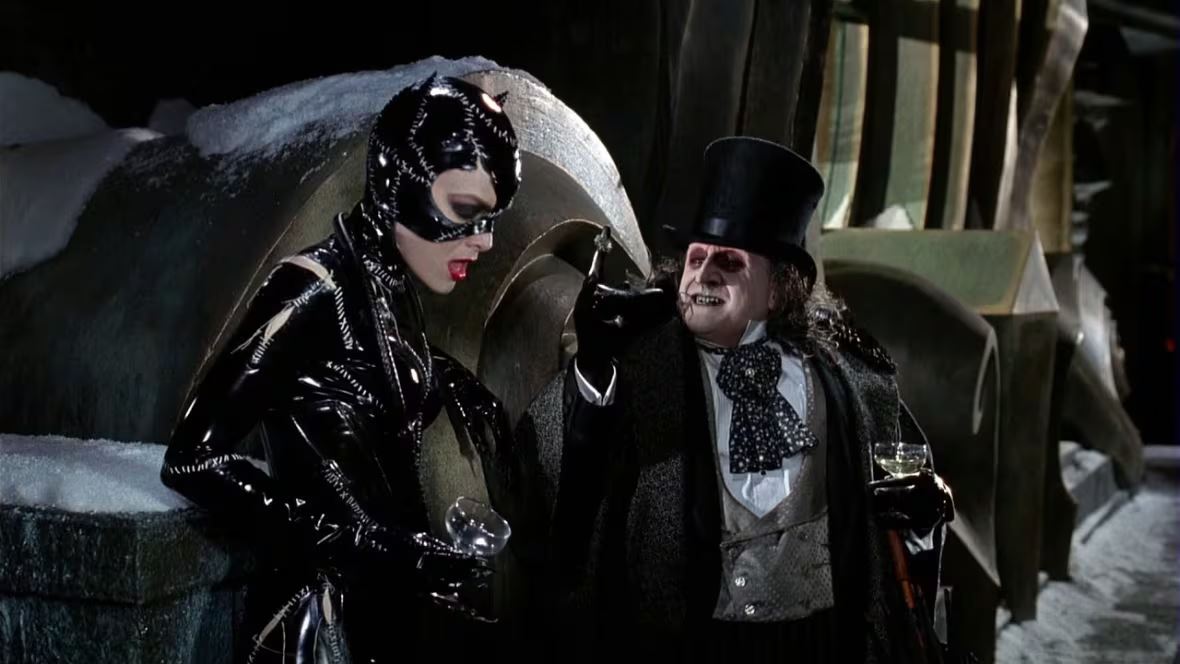 danny devito blames the penguin for his crush on michelle pfeiffer: “it was oswald, not me!”