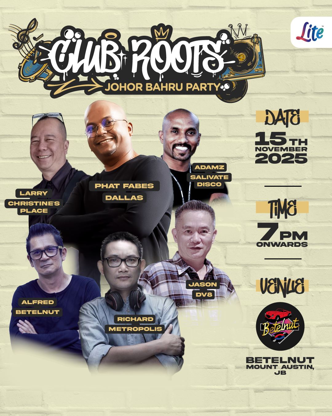 club roots is back and we’re headed to johor bahru ✨