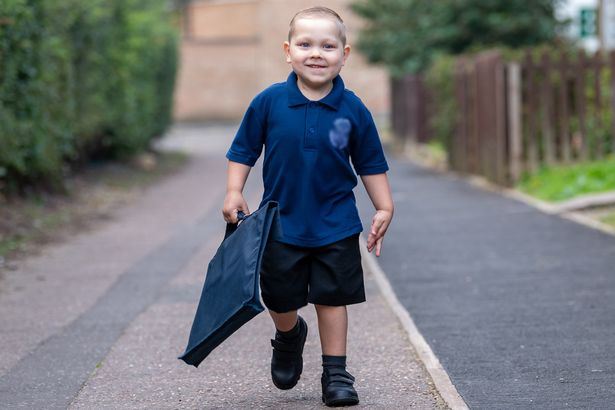 this 4-year-old boy is a champion for beating leukemia twice