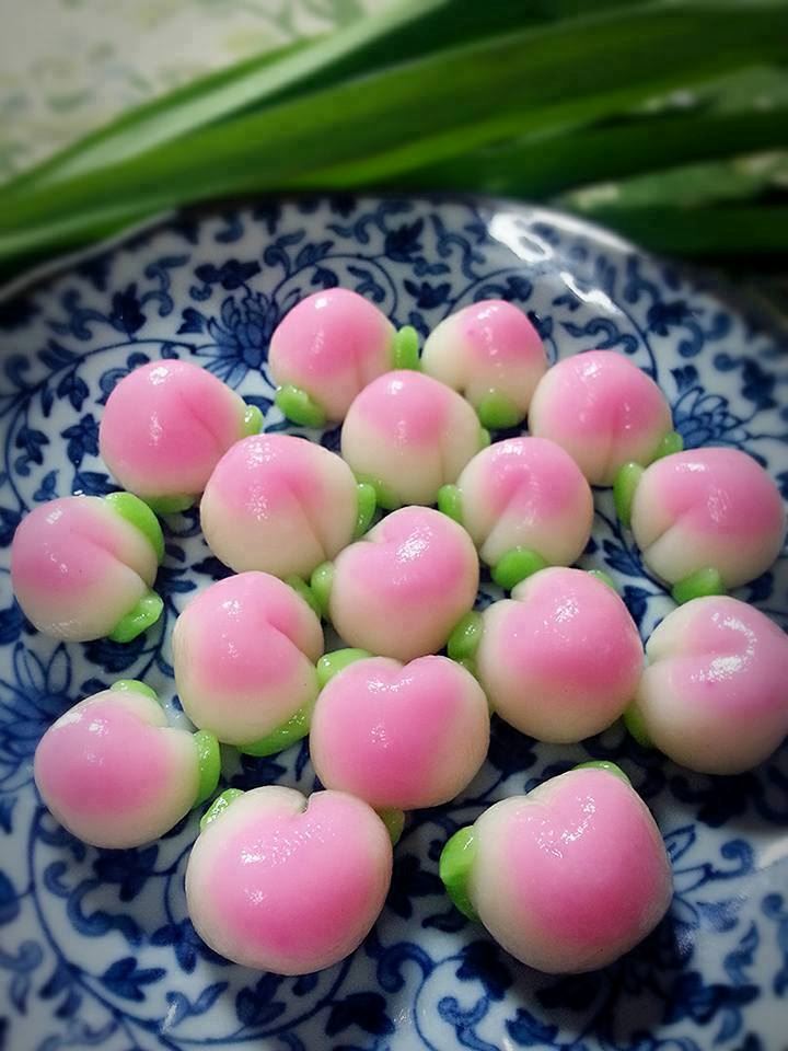 过个不一样的冬至！一起来学做寿桃汤圆啦！