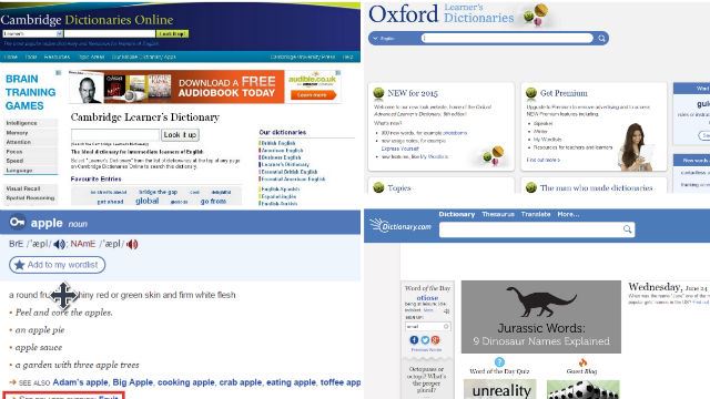 以后不必只靠google translate!介绍你4大正宗在线字典