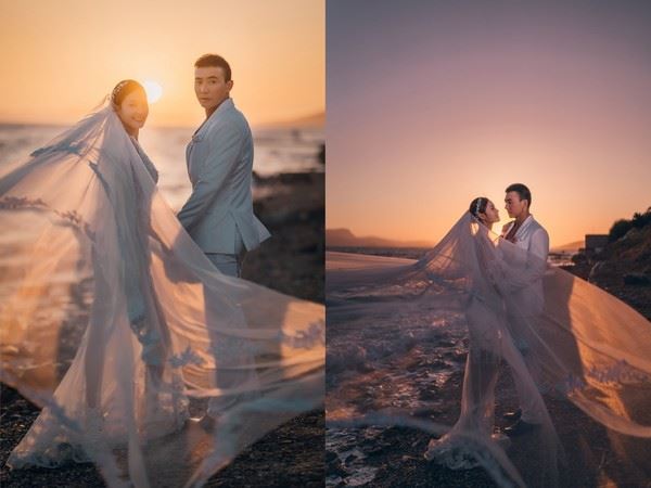  刘耕宏10周年婚纱超辣！泡芙妈妈穿透视装「腿胸全被看光」