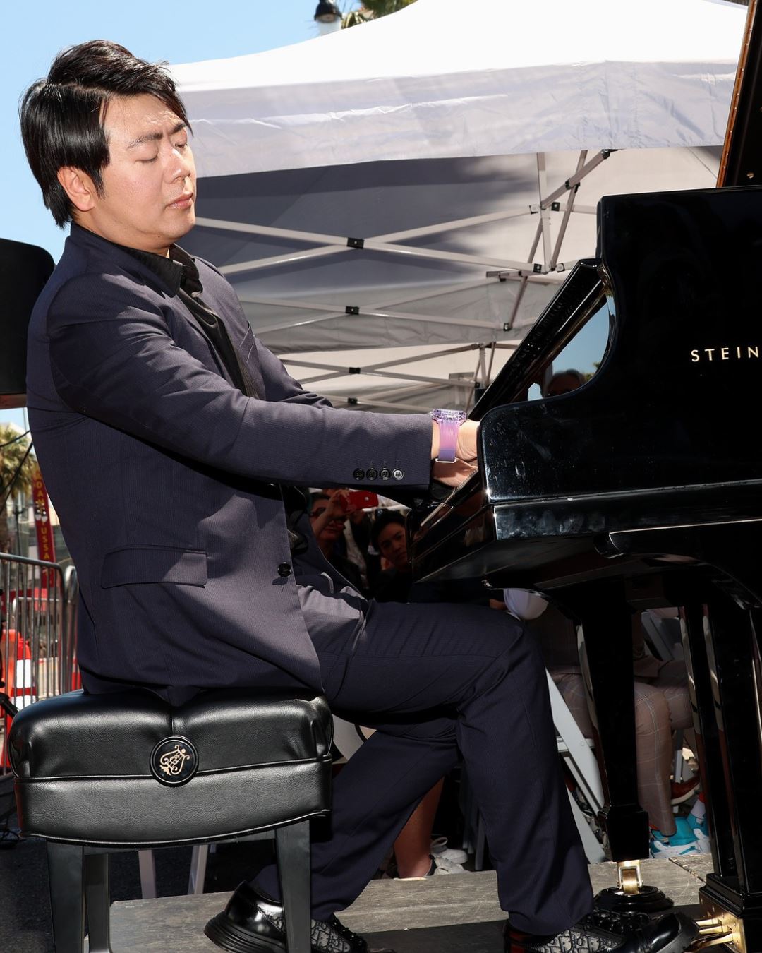 🌟世界顶级钢琴家朗朗摘星好莱坞🇨🇳成为亚洲首位获此殊荣的钢琴家🏆