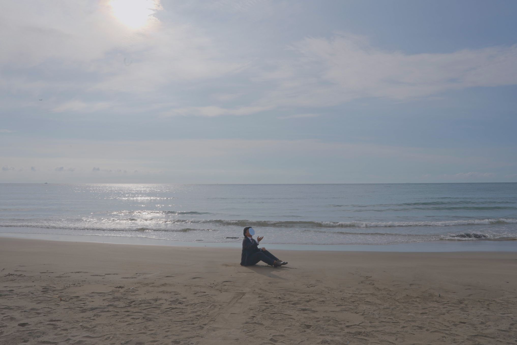 🌟陈奕迅广州演唱会首唱空城记🩵身穿黑色西装拍mv暴晒12小时❗