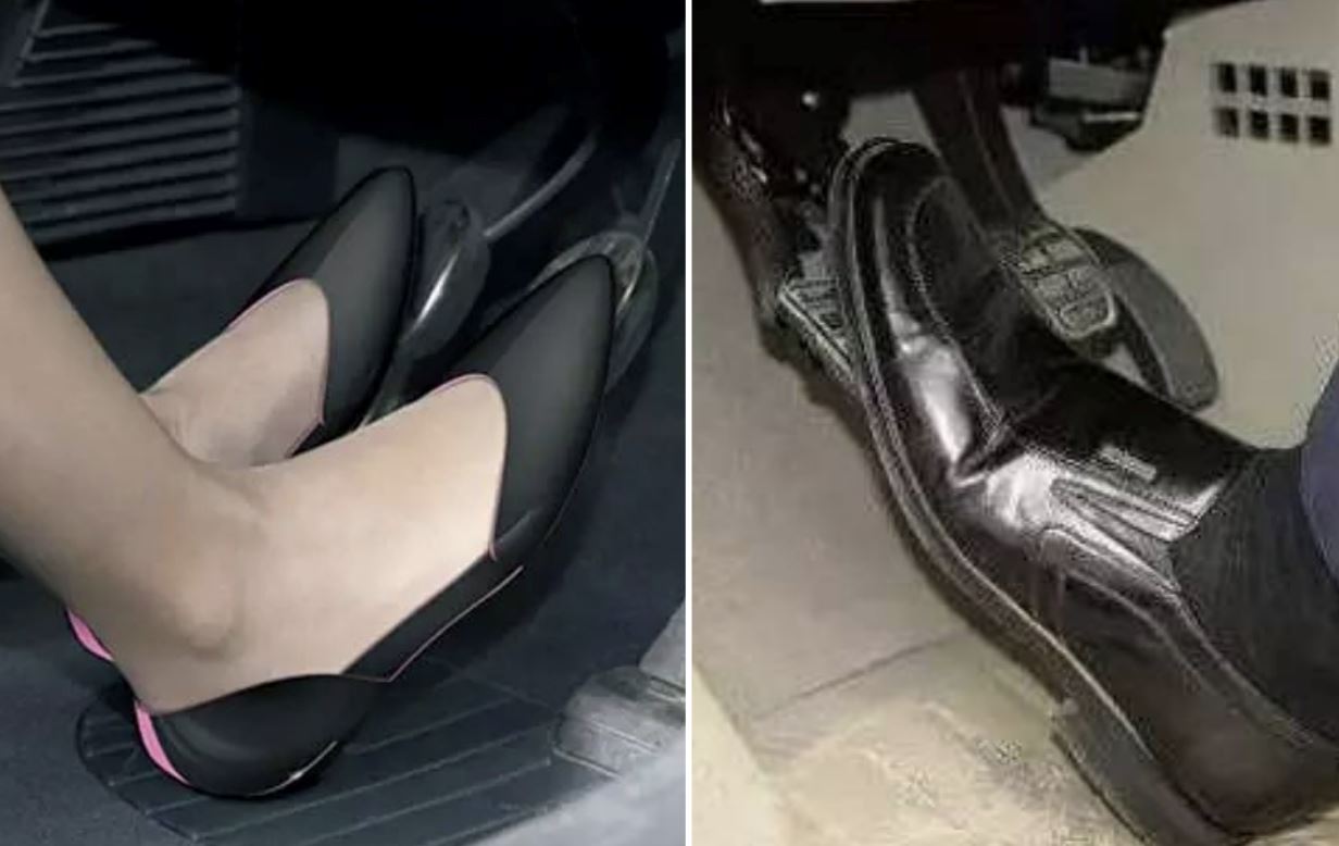 开自动挡车时，你用单脚还是双脚控制刹车和油门？