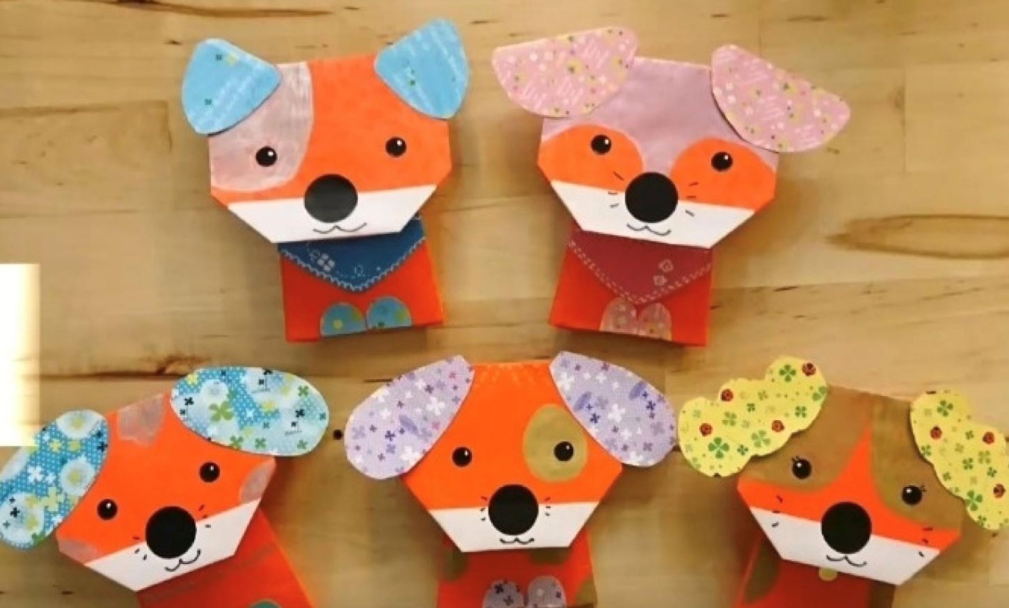 孩子们最爱的diy！教你自制超可爱的红包狗！