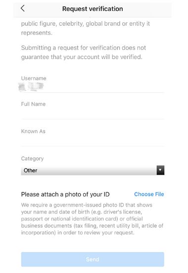 不只名人或艺人!如今ig的蓝勾勾开放给所有用户申请!