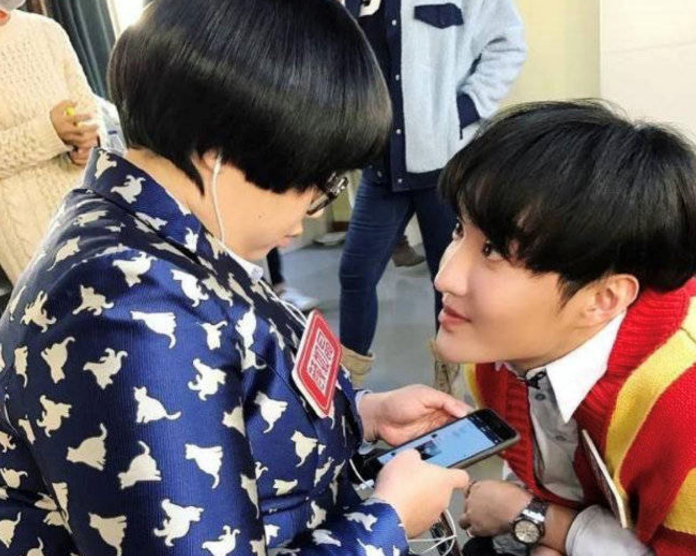 有一种友谊叫肖骁和颜如晶！​决赛当天肖骁抱着如晶痛哭！