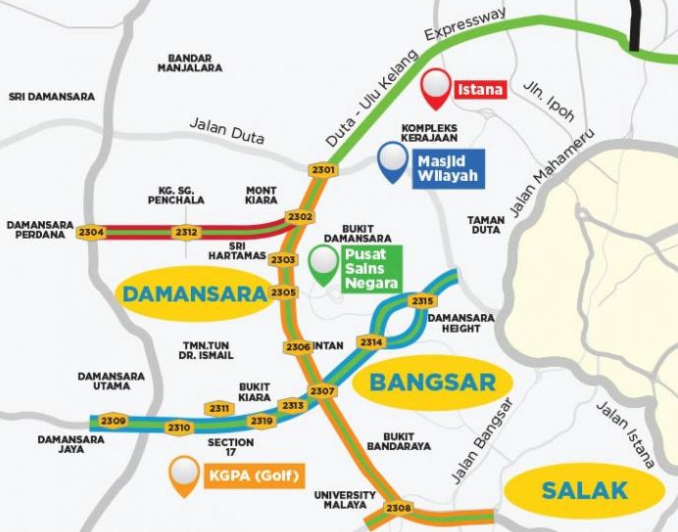 常常傻傻分不清楚！教你分辨雪隆区9大高速大道的名字！