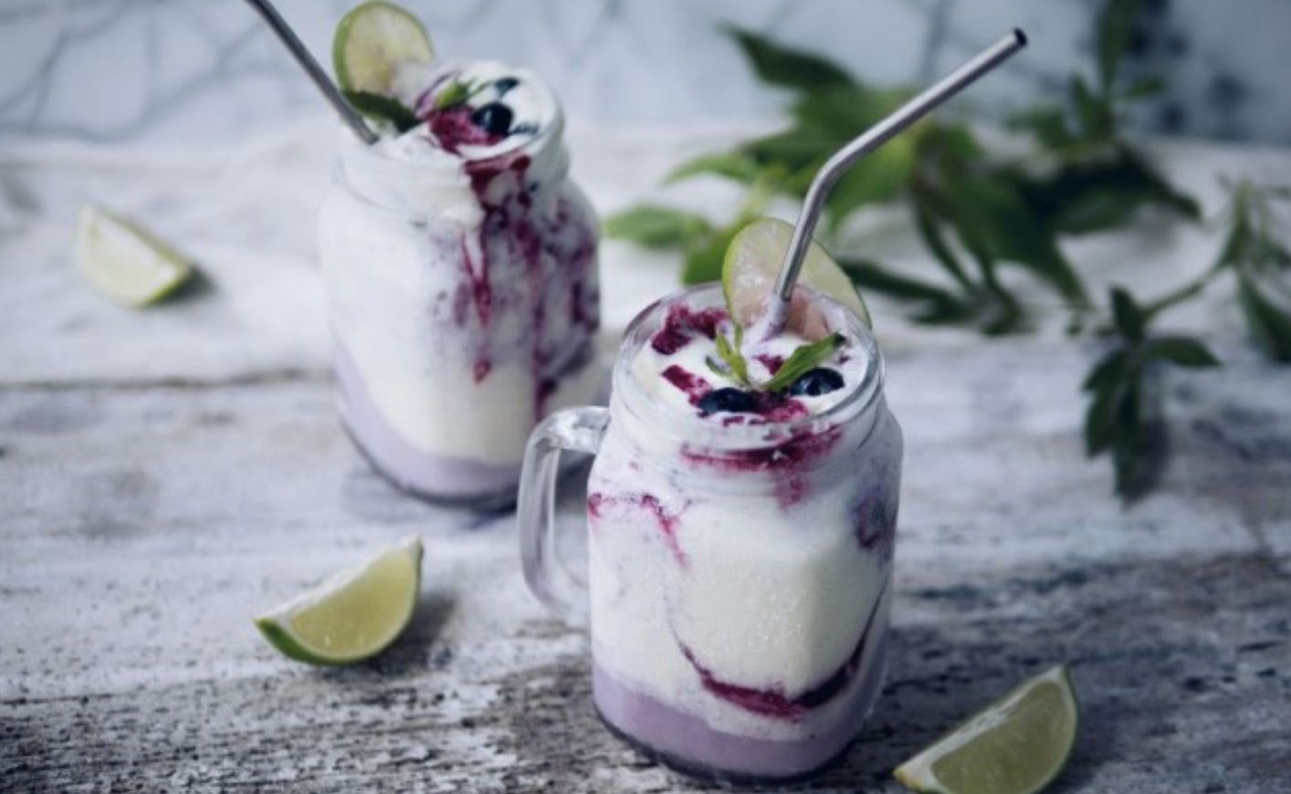 沁入心脾！消暑饮品蓝莓漂浮苏打这么做就可以