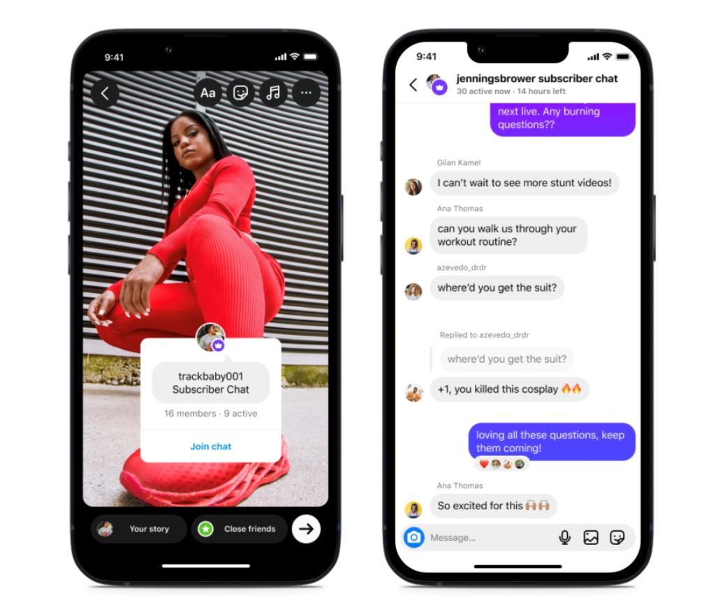 ig新功能：订阅服务　付费可看网红独家影片、贴文