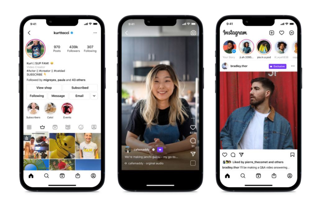 ig新功能：订阅服务　付费可看网红独家影片、贴文