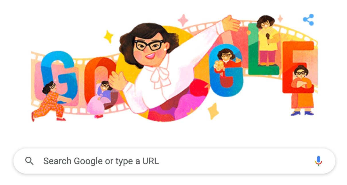 沈殿霞77岁冥诞	 google首页涂鸦墙缅怀开心果