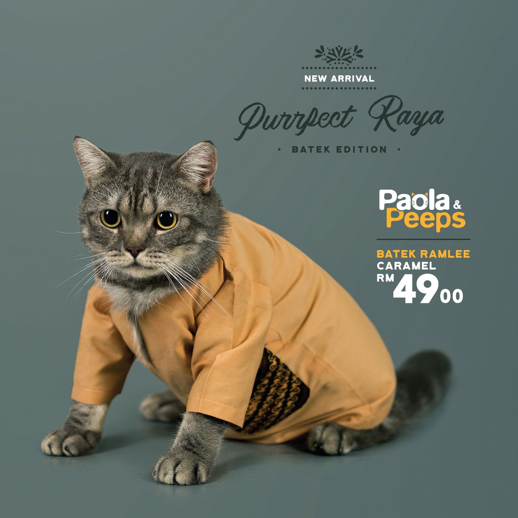 this year your anak bulus can pakai baju raya matching with the rest of the family too!