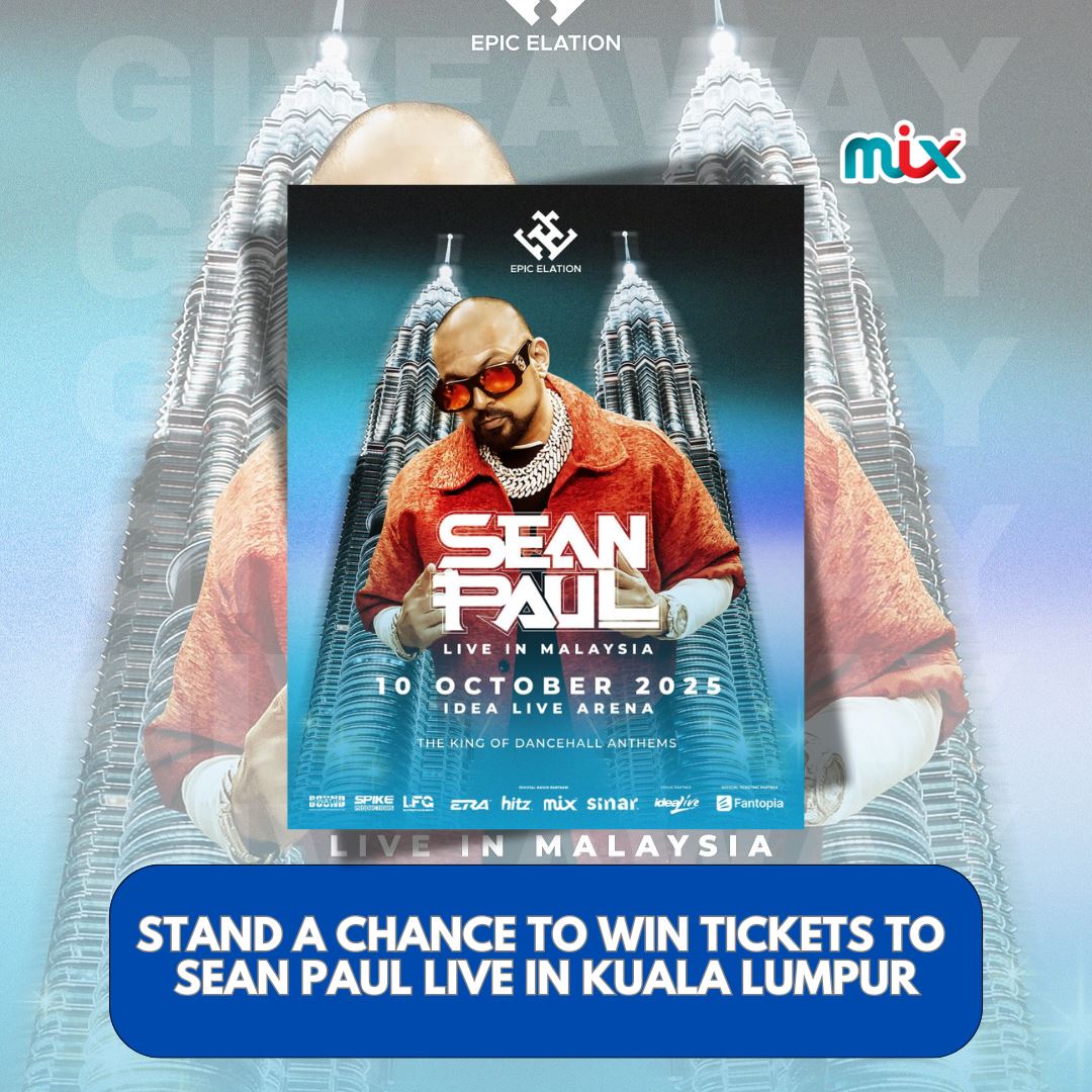 Win Tickets to SEAN PAUL LIVE IN KL!