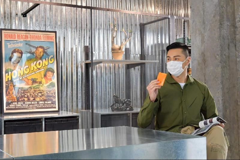 【法证先锋iv】黄浩然化身为抗疫男神,亲自示范使用口罩暂存夹