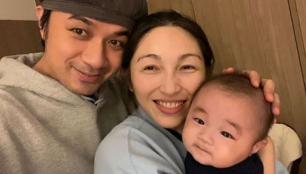 古巨基分享儿子萌照！kuson半岁就会说「i love you」！