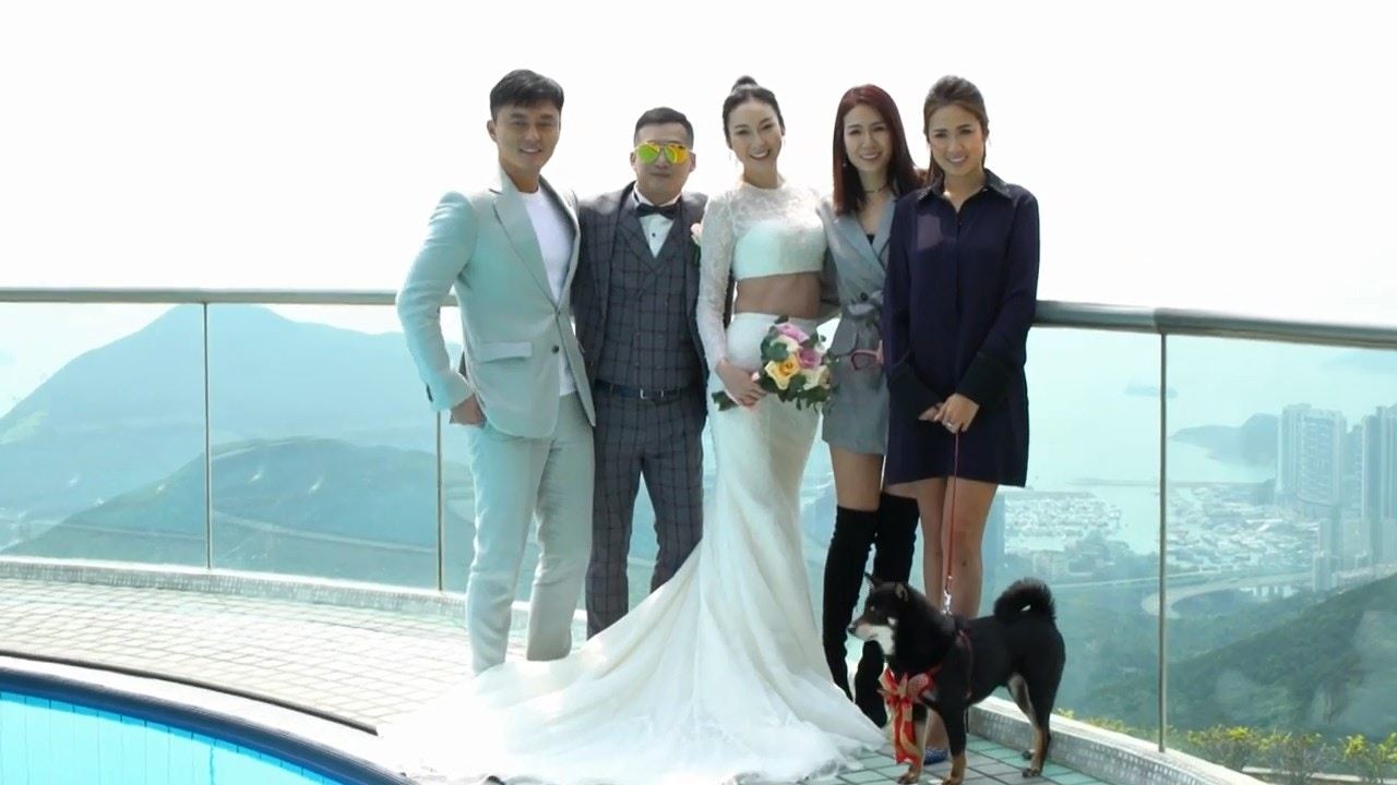 恭喜!jacquelin庄思敏成人妻啦!过程中居然忘记交换戒指?!
