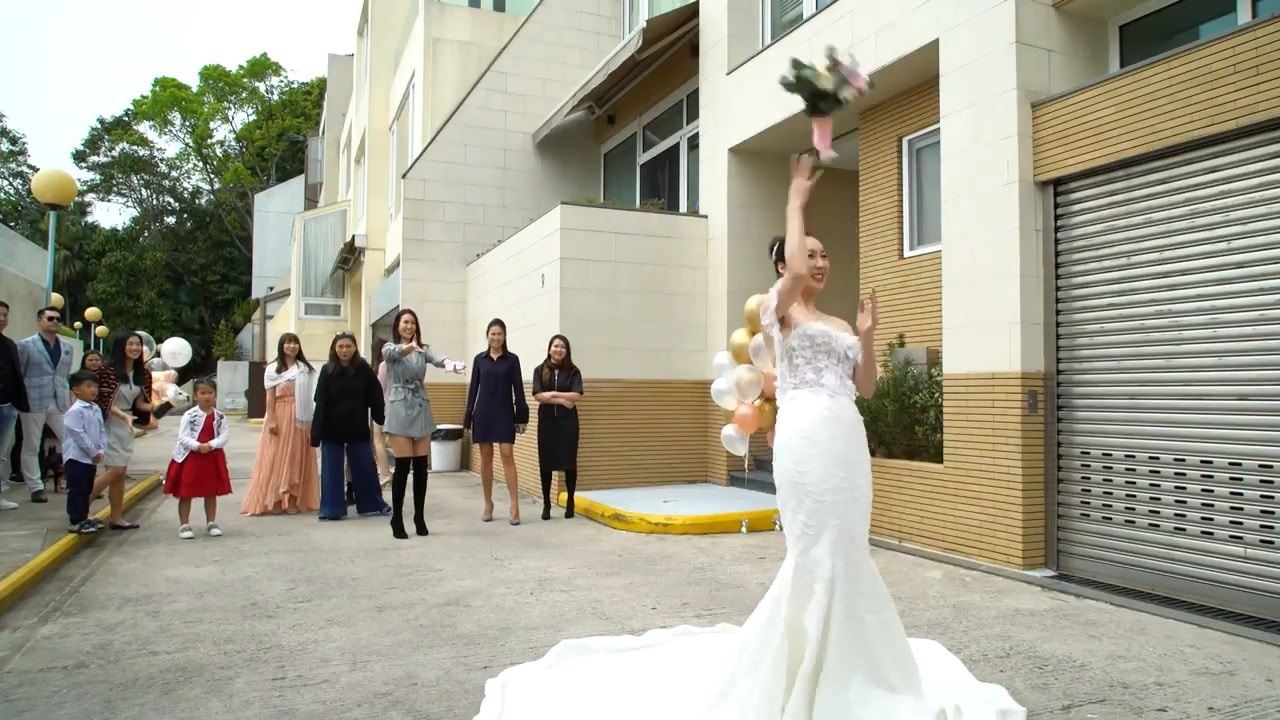 恭喜!jacquelin庄思敏成人妻啦!过程中居然忘记交换戒指?!