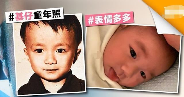 古巨基分享儿子萌照！kuson半岁就会说「i love you」！