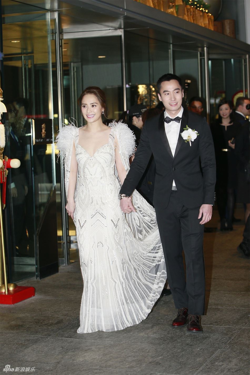 【多图】钟欣潼婚礼现场照！祖儿阿sa领军索爆姐妹团