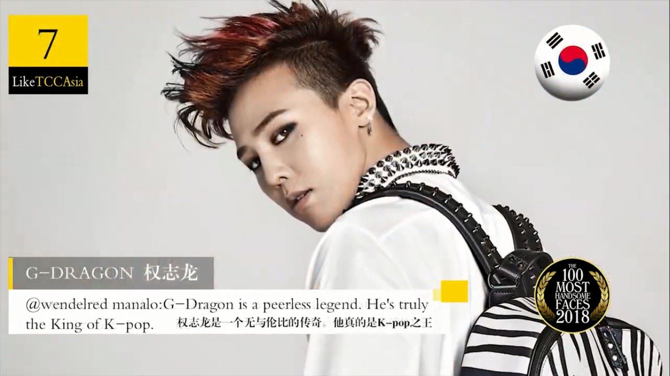 【亚太区百大最帅脸孔】揭晓！彭于晏只得30！第一名是来自中国的他 