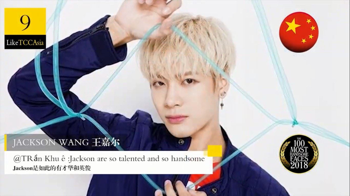 【亚太区百大最帅脸孔】揭晓！彭于晏只得30！第一名是来自中国的他 