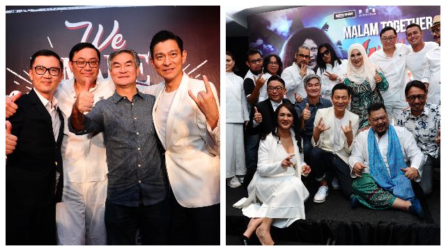 投资大马电影再破纪录!刘德华来马庆功派花红!