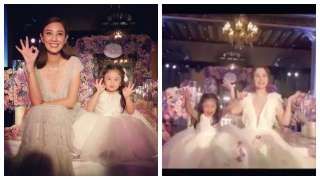 【影片】梁浸浸当花童抛花瓣！阿娇笑爆嘴母爱满满啊