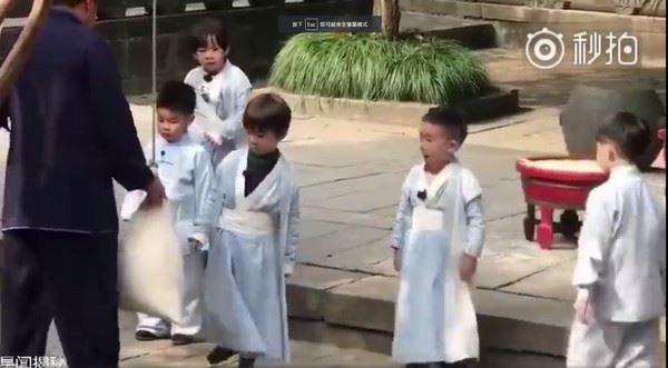 与安吉小鱼儿回归《爸爸5》录制现场曝光！阿拉蕾一见董力就要抱抱