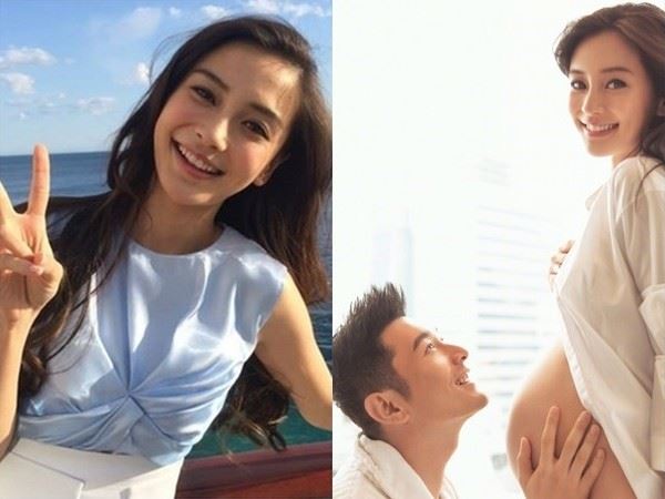 angelababy怀双胞胎?黄晓明:"一家小五口!