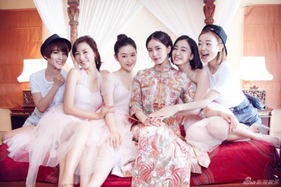 快把新娘风头给抢掉了!娱乐圈最美伴娘非她莫属!