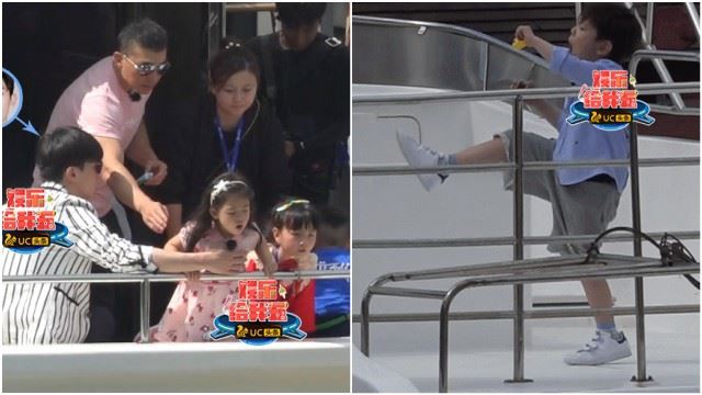 ［动图］《爸爸去5》新春特辑最新花絮！嗯哼猛跳舞超可爱
