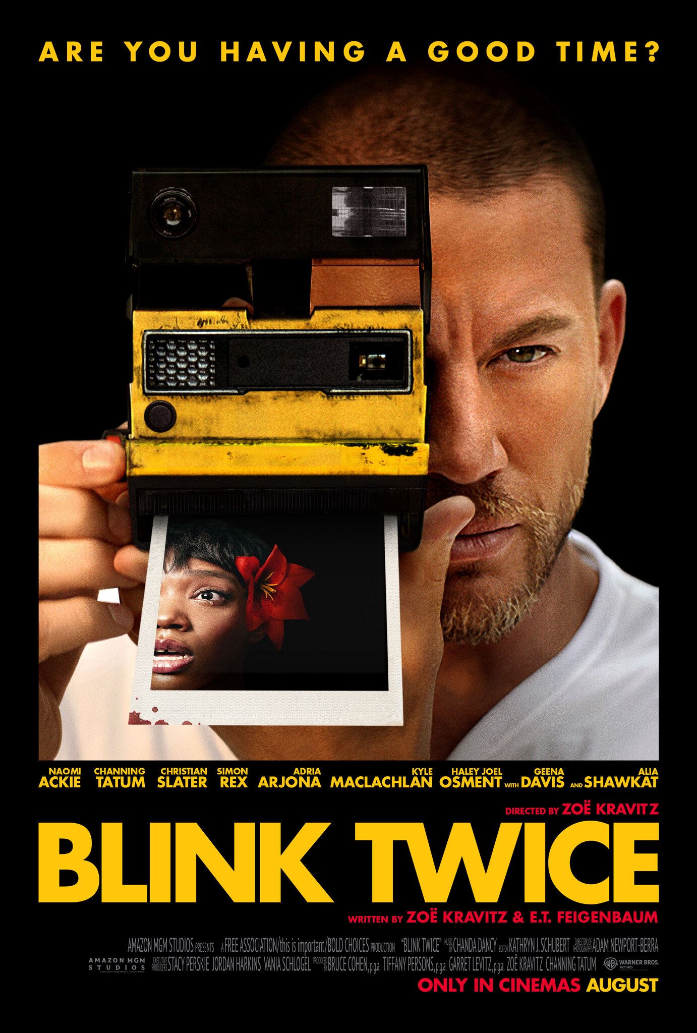 🎬《blink twice》热映中❗甜蜜约会中暗藏危险😱