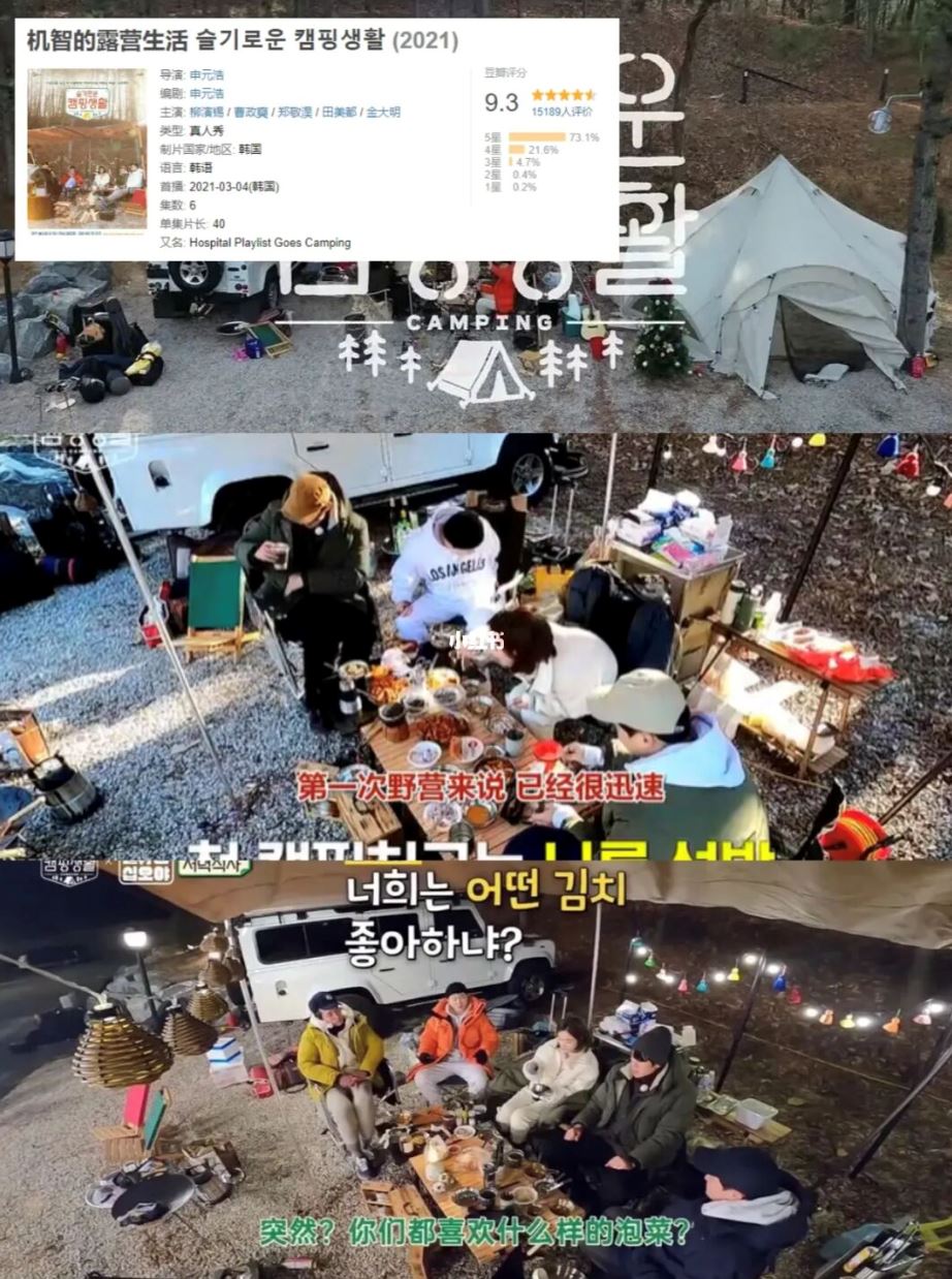 ⛺️盘点9部高质量露营综艺❗️治愈解压又下饭❤️