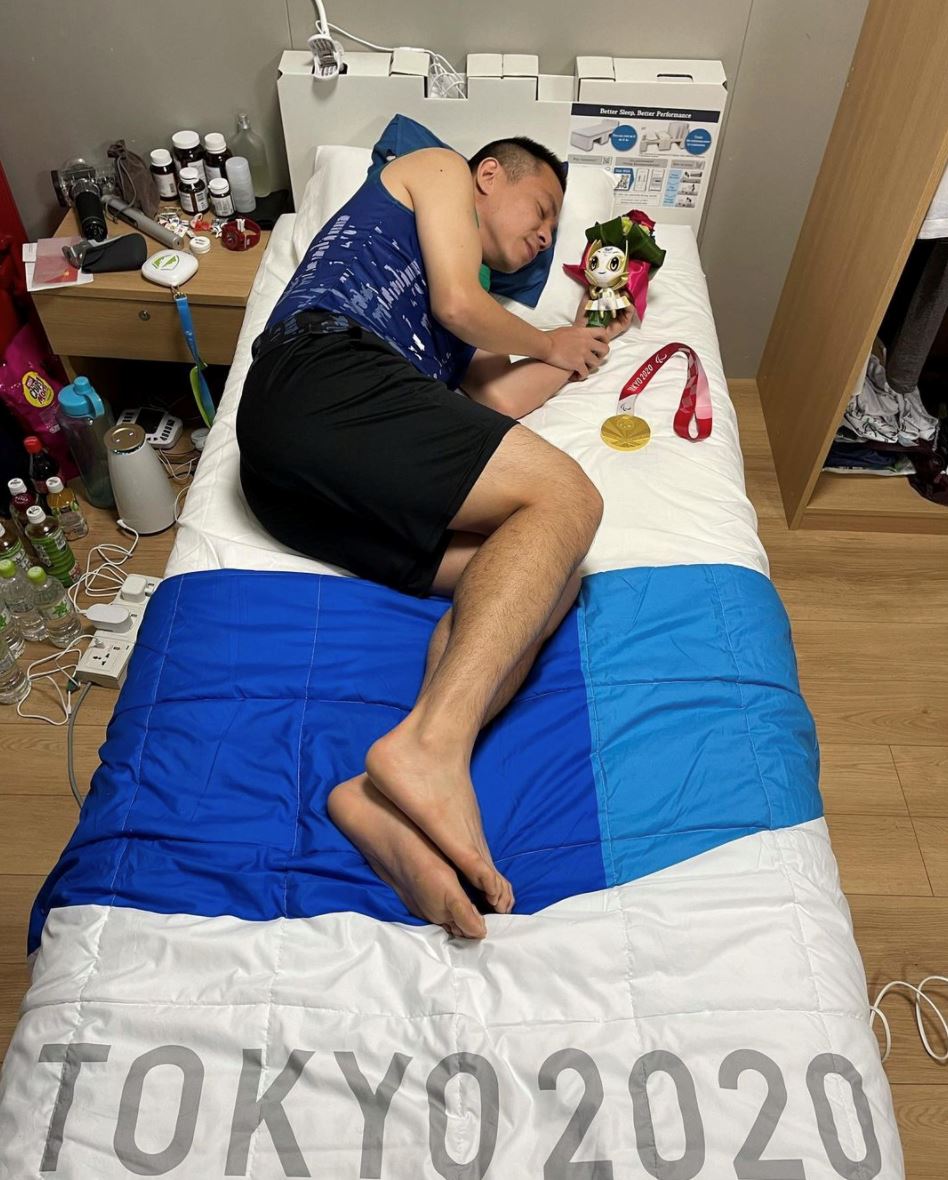 【东京残奥】谢儮好勇夺金牌❗️上载奖牌打卡照问：可以抄awang吗❓