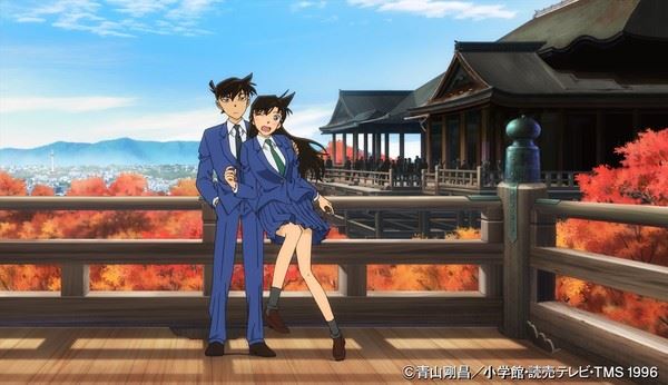 终于在一起啦!新一和小兰亲吻画面甜爆