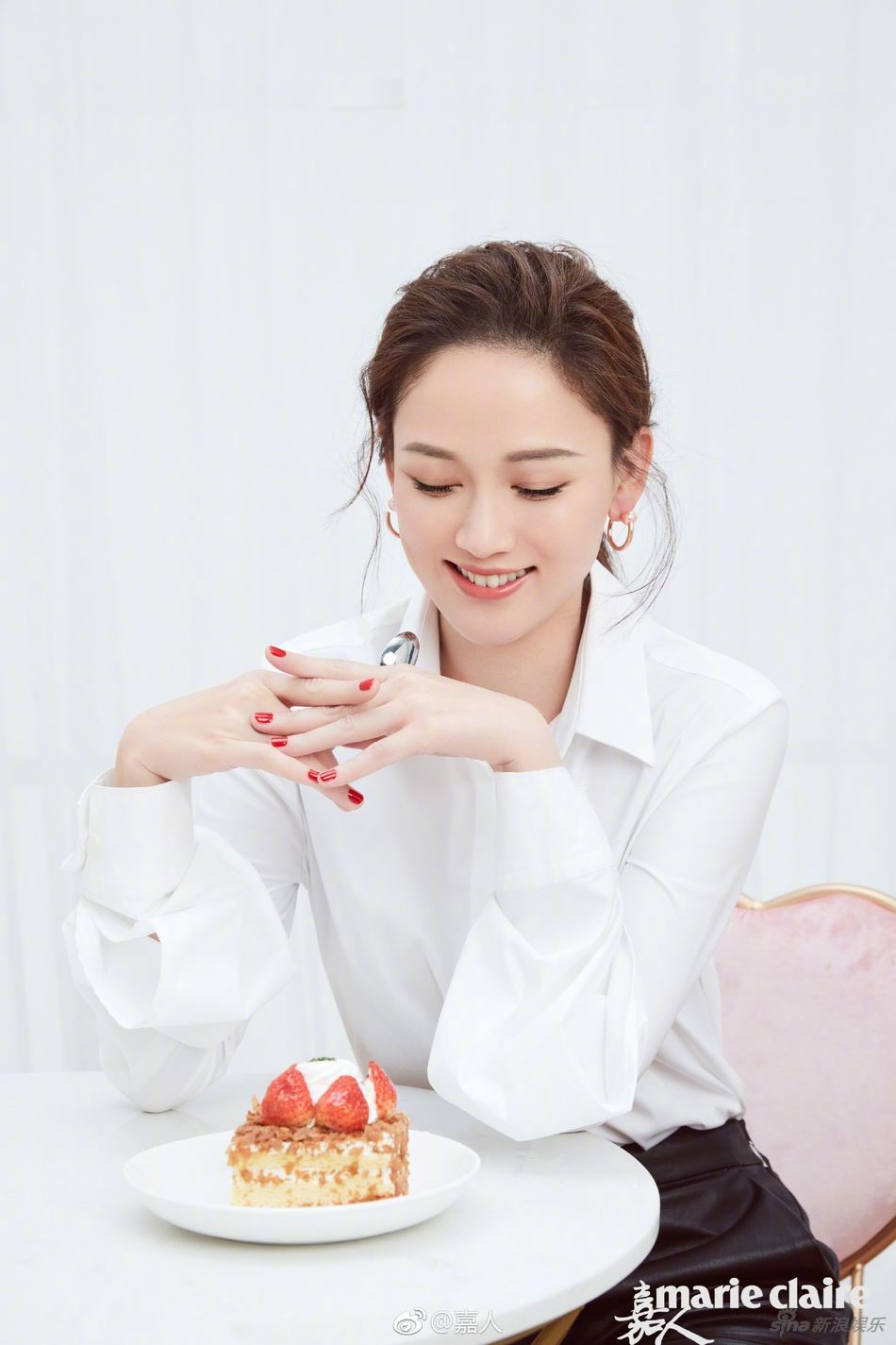 最新写真曝光！陈乔恩女人味满满超美