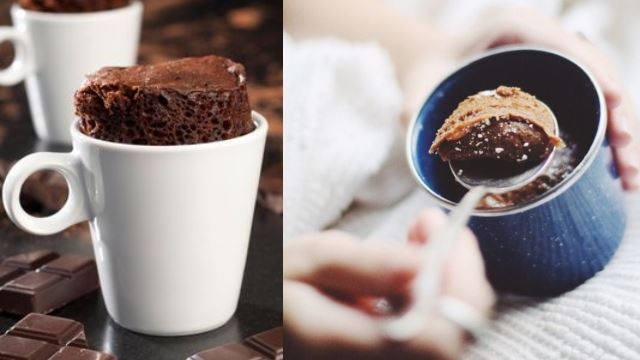 4步骤完成！小资女料理--微波炉杯子蛋糕！