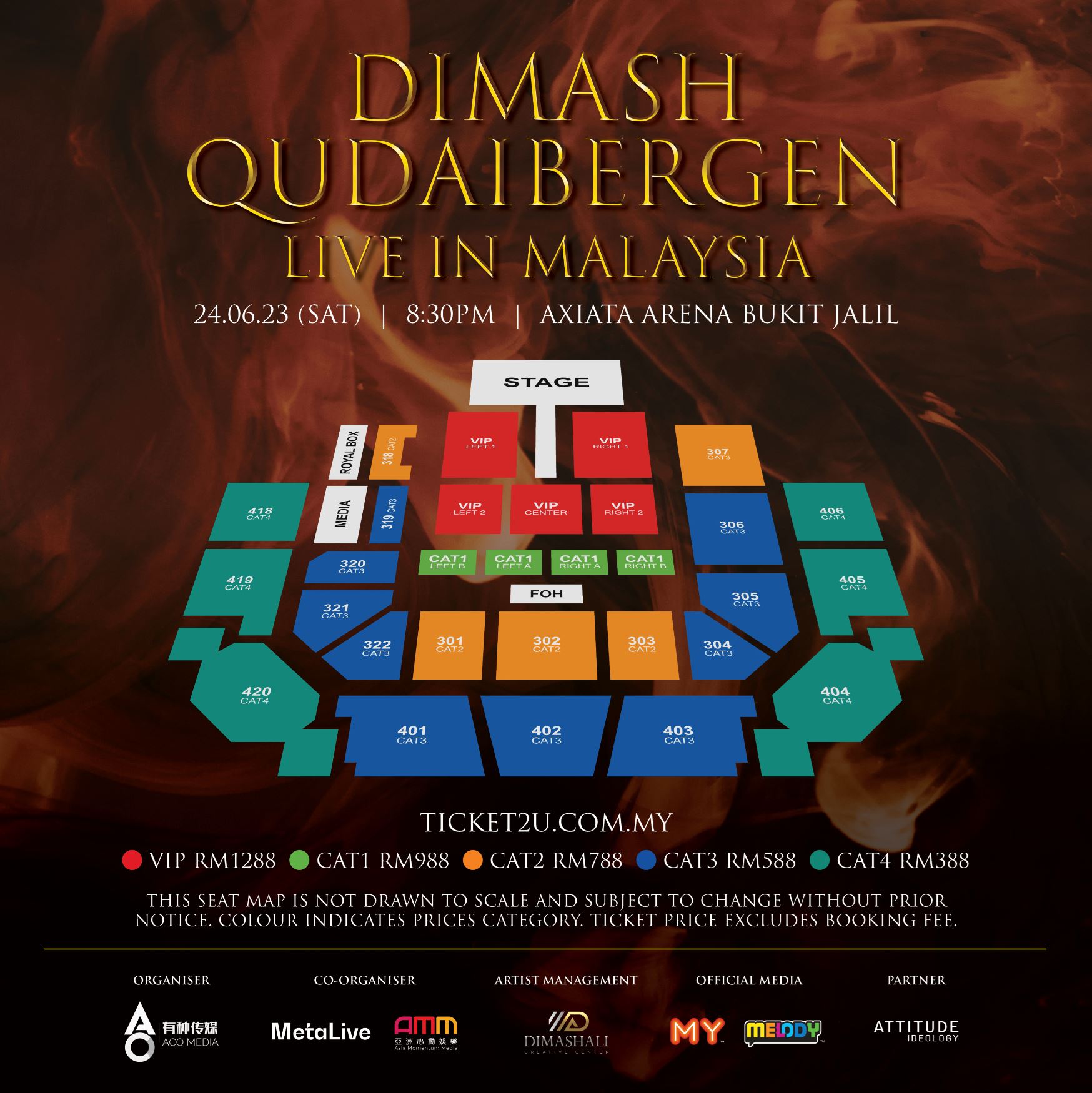 🎤迪玛希大马演唱会延至2023年6月❗️晚上8时30分axiata arena引爆