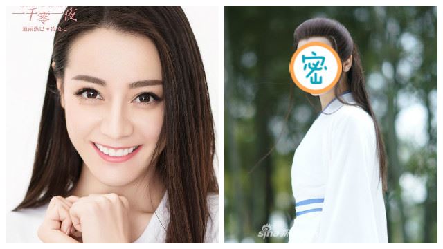 迪丽热巴戴头套女扮男装！变身俊俏小公子啊