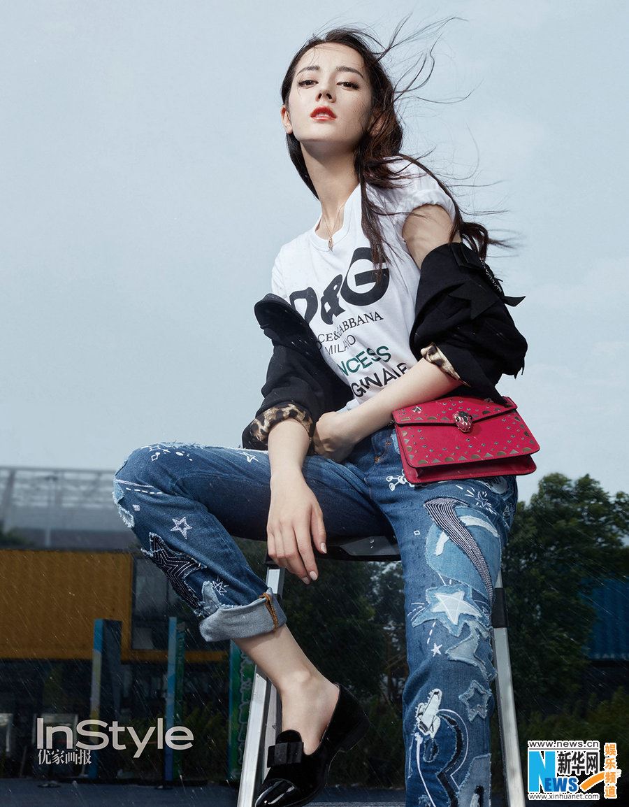 ［美图s］迪丽热巴最新写真曝光！帅气甜美转换自如