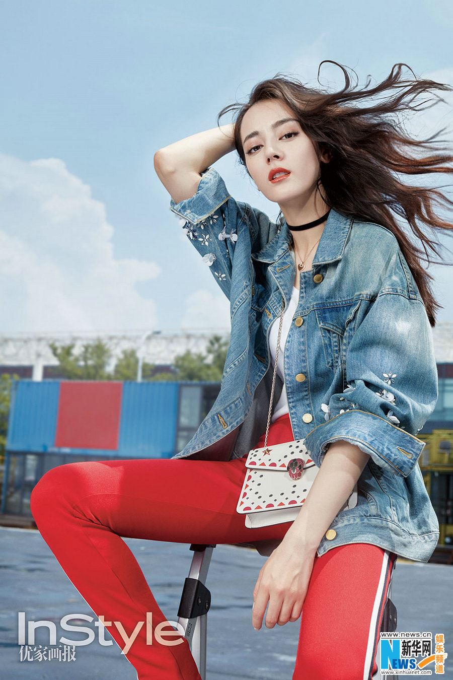 ［美图s］迪丽热巴最新写真曝光！帅气甜美转换自如