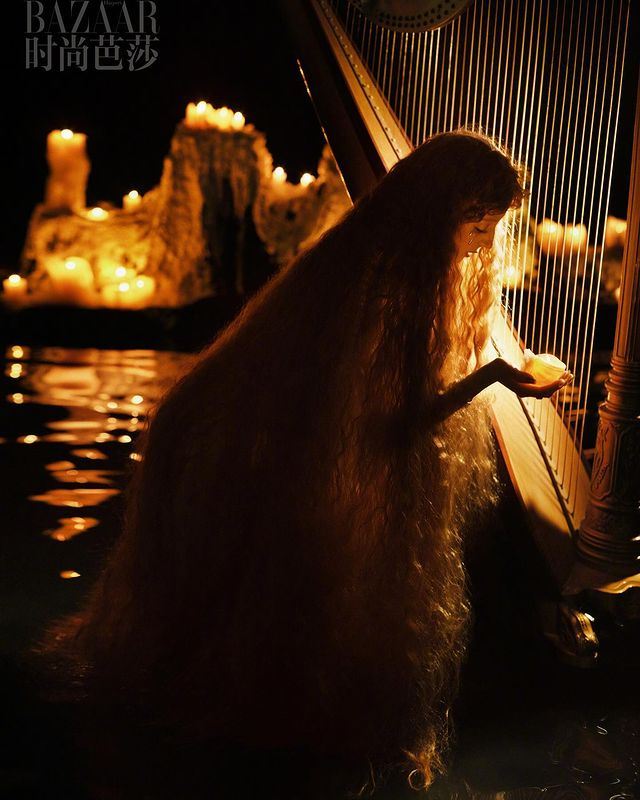 迪丽热巴希腊女神造型❗杂志20分钟卖20万本⚡️