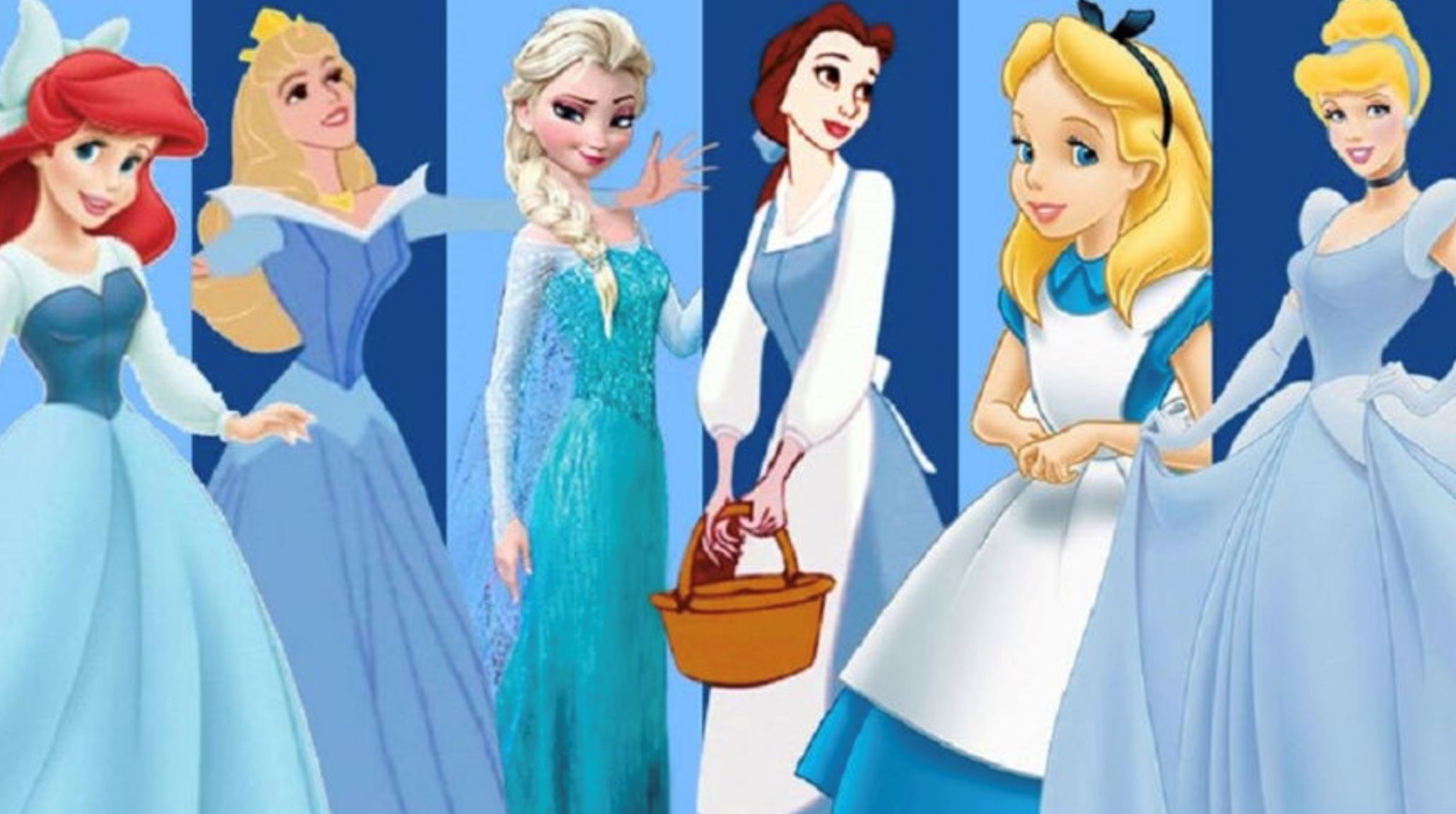 你有发现吗？迪士尼公主都穿蓝色裙！原来是有原因的...