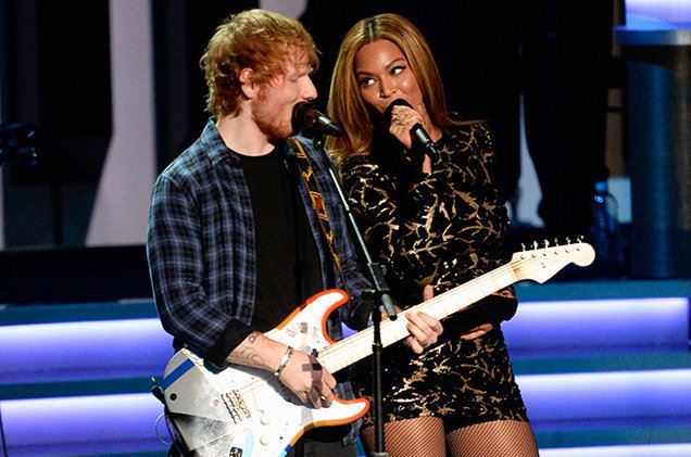 best duet： ed sheeran和beyonce 合作推出男女合声版