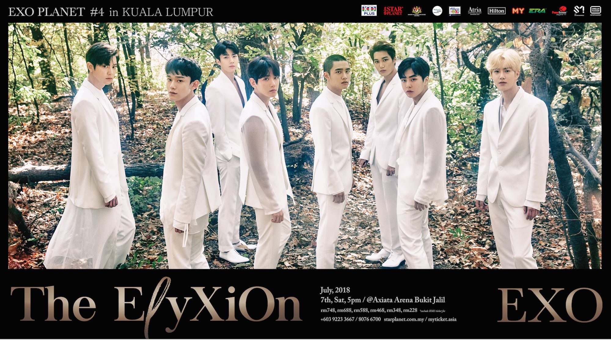 exo再来大马开演唱会！the eℓyxion门票首卖会512