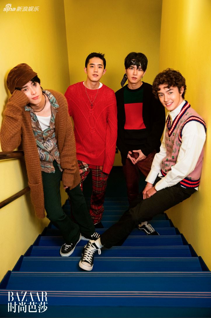 新流星花园f4曝光啦！平均身高185cm 全是小鲜肉啊