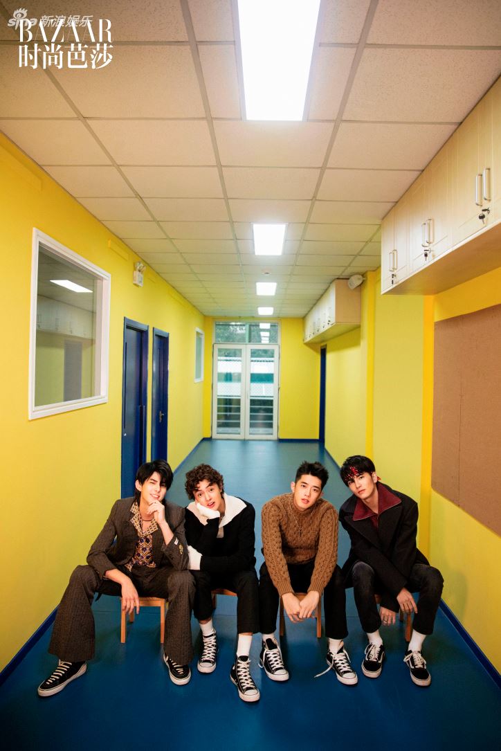 新流星花园f4曝光啦！平均身高185cm 全是小鲜肉啊