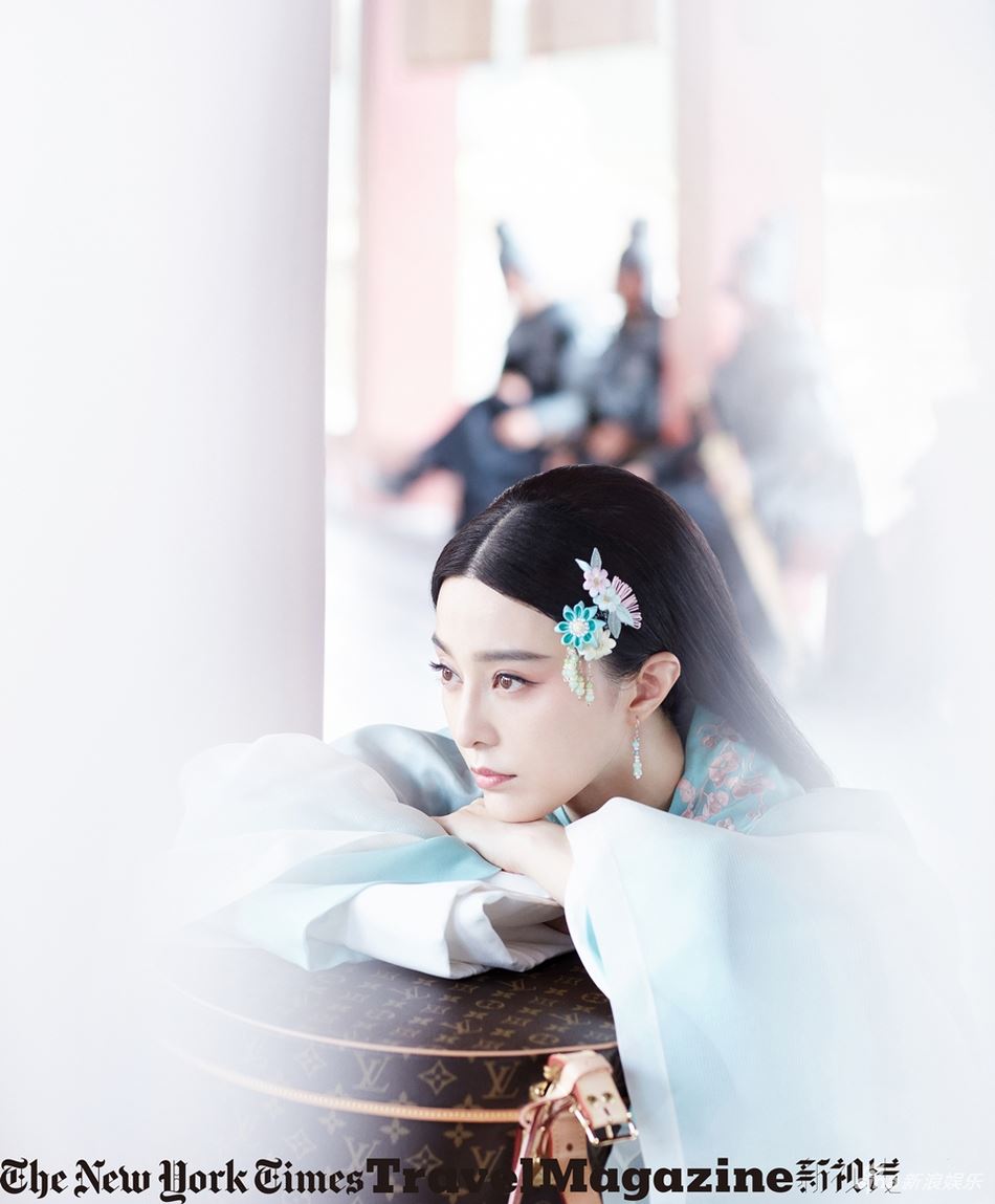 范冰冰古装写真美到吓人！比武则天妆更美艳